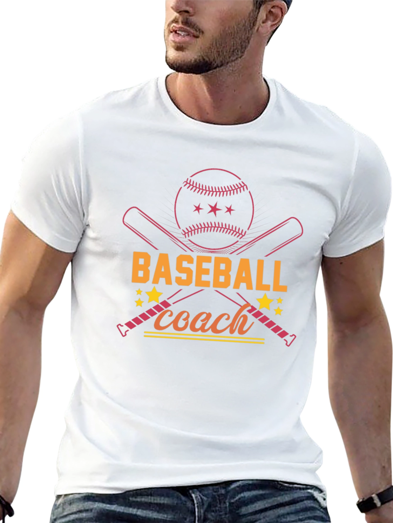 Baseball Coach T-Shirt: Stylish Tee for Baseball Enthusiasts