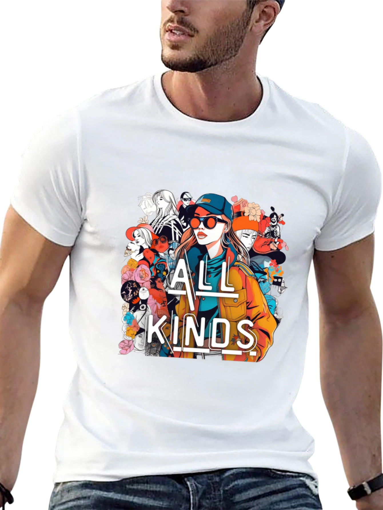 All Kinds T-Shirt - Unique Graphic Design