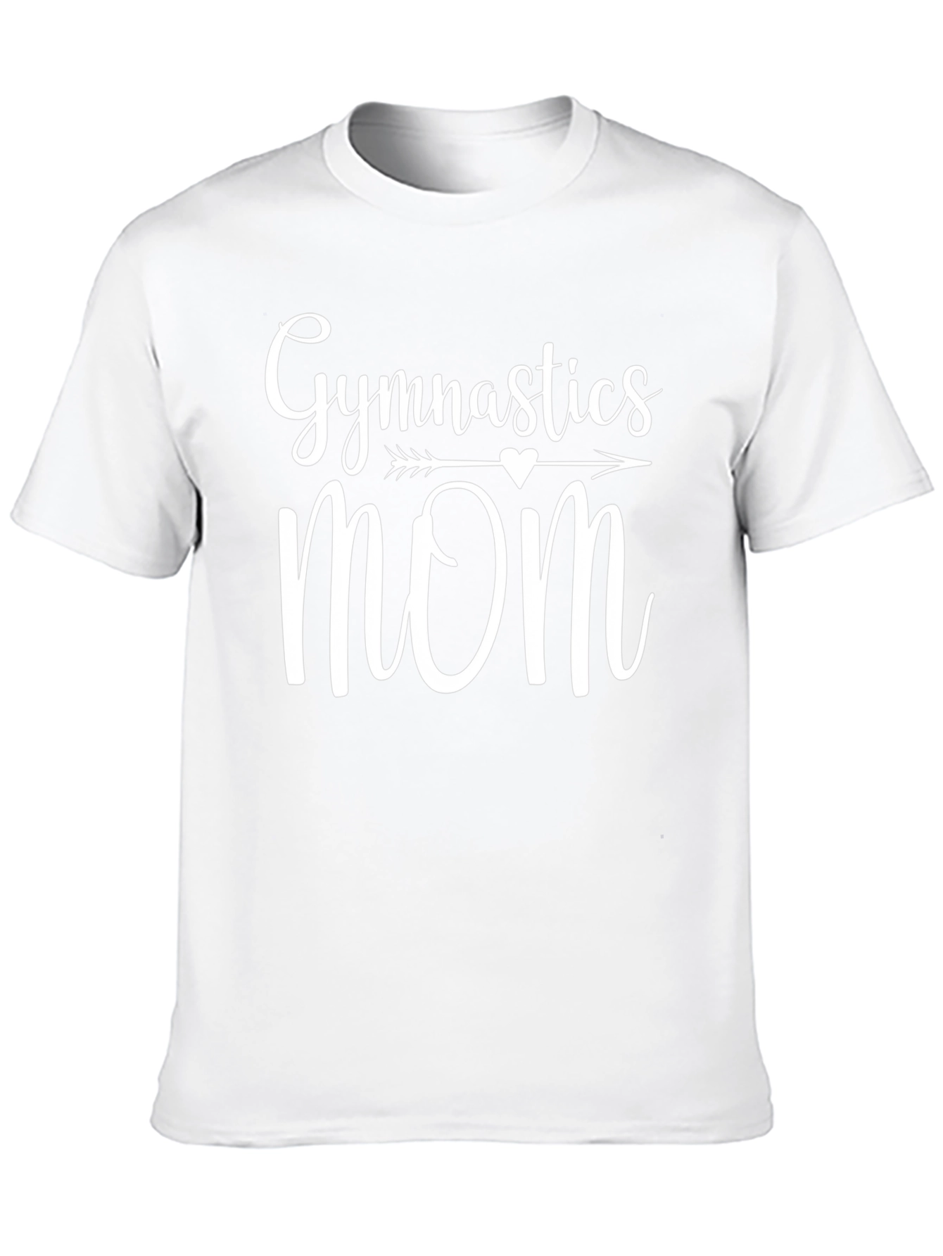 Gymnastics Mom Arrow Heart T-Shirt