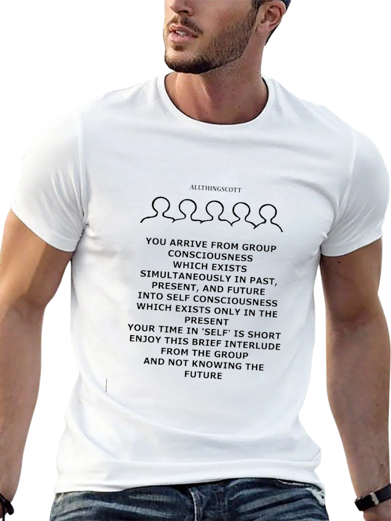 All Things Scott Graphic Tee - Consciousness Design
