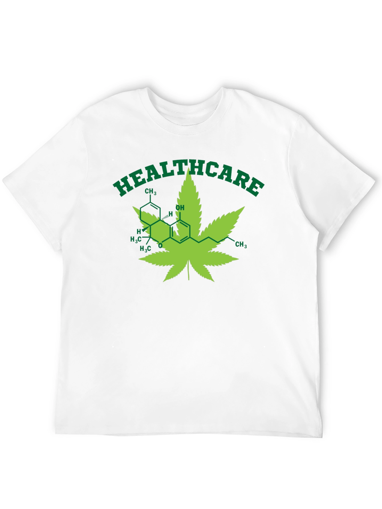 Healthcare Cannabis Leaf T-Shirt