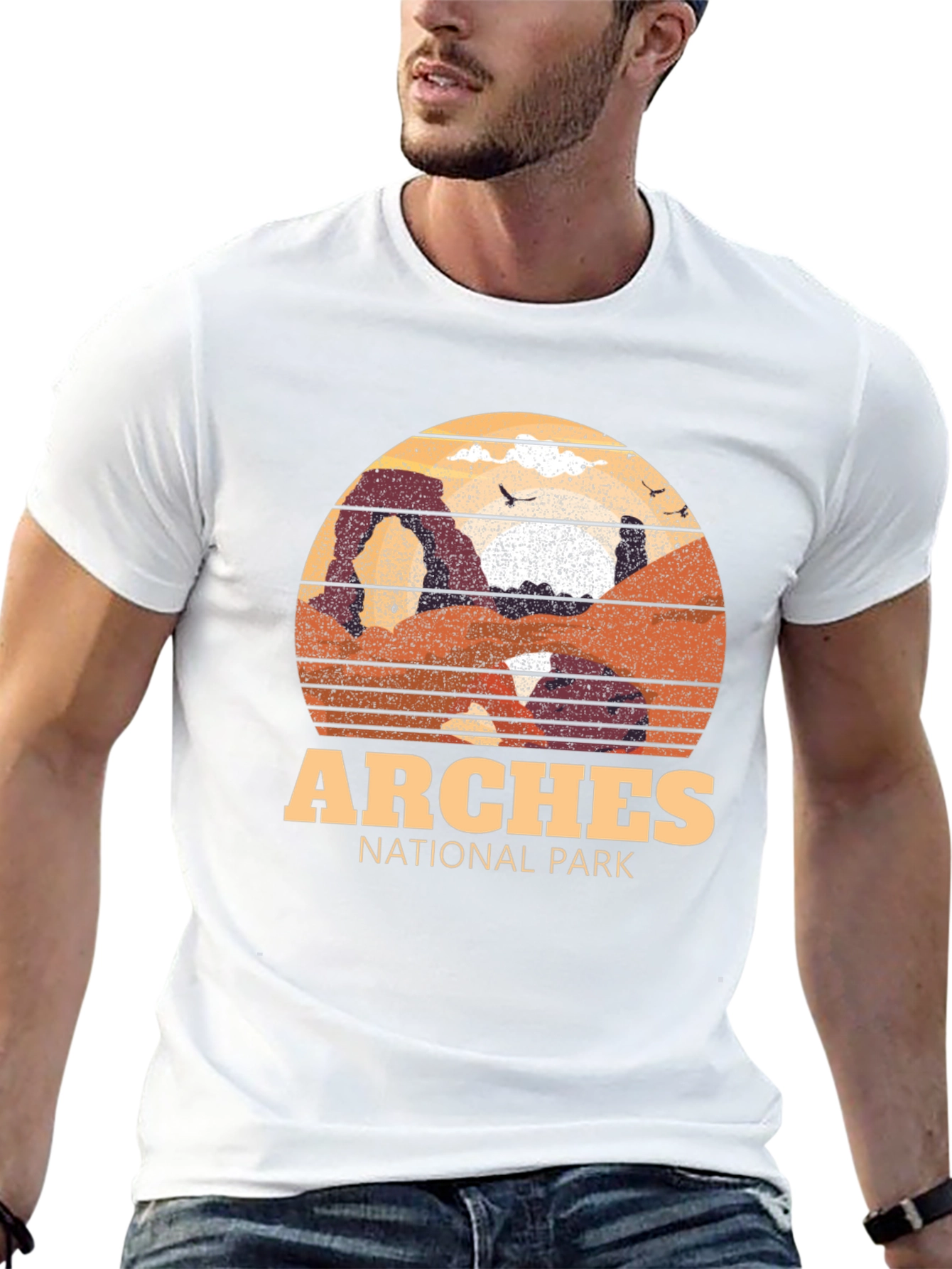 Arches National Park Graphic Tee - Black