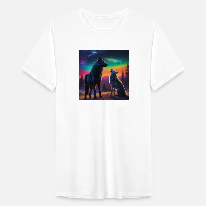 A Black Wolf T-Shirt