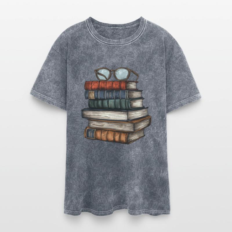 A Scholarly Stack: Classic Books with Glasses Rest