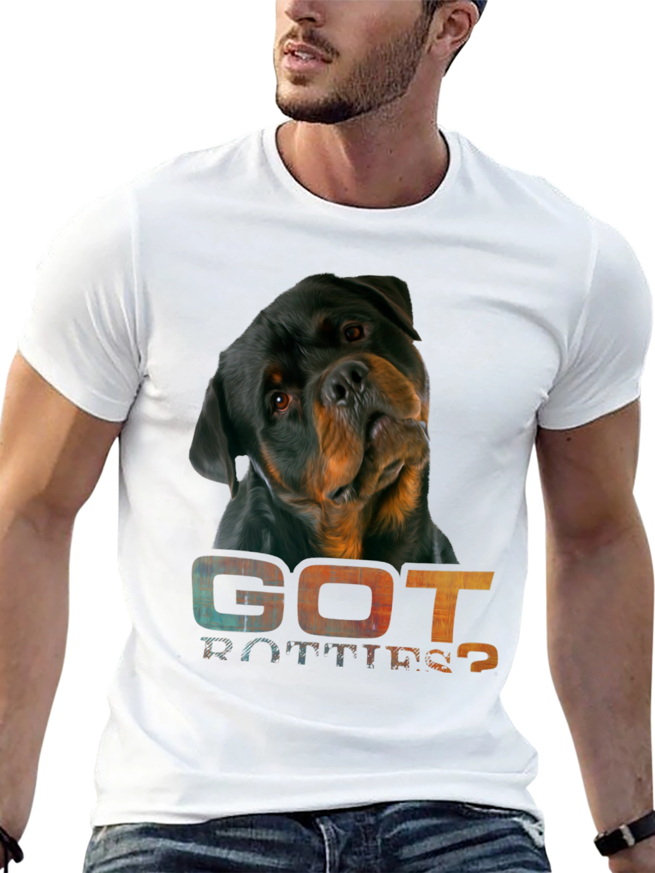 Got Rotties? Graphic Tee Rottweiler Dog T-Shirt