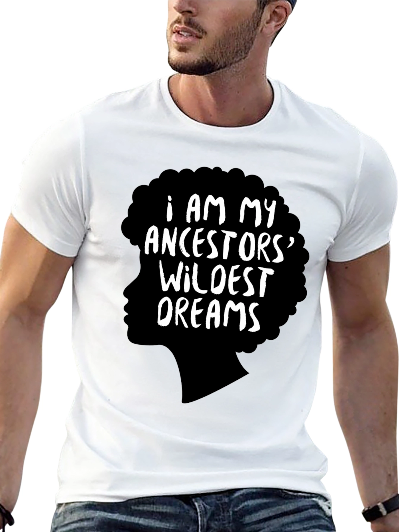 Ancestors Wildest Dreams Black Graphic Tee