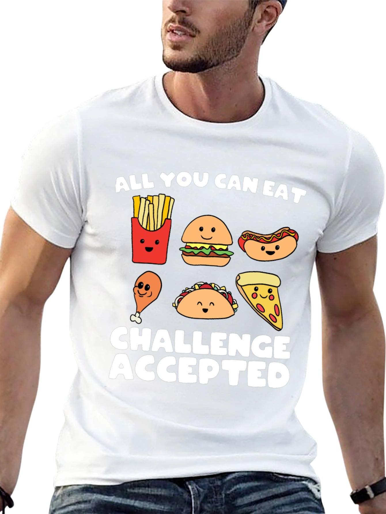 All You Can Eat Challenge Accepted T-Shirt