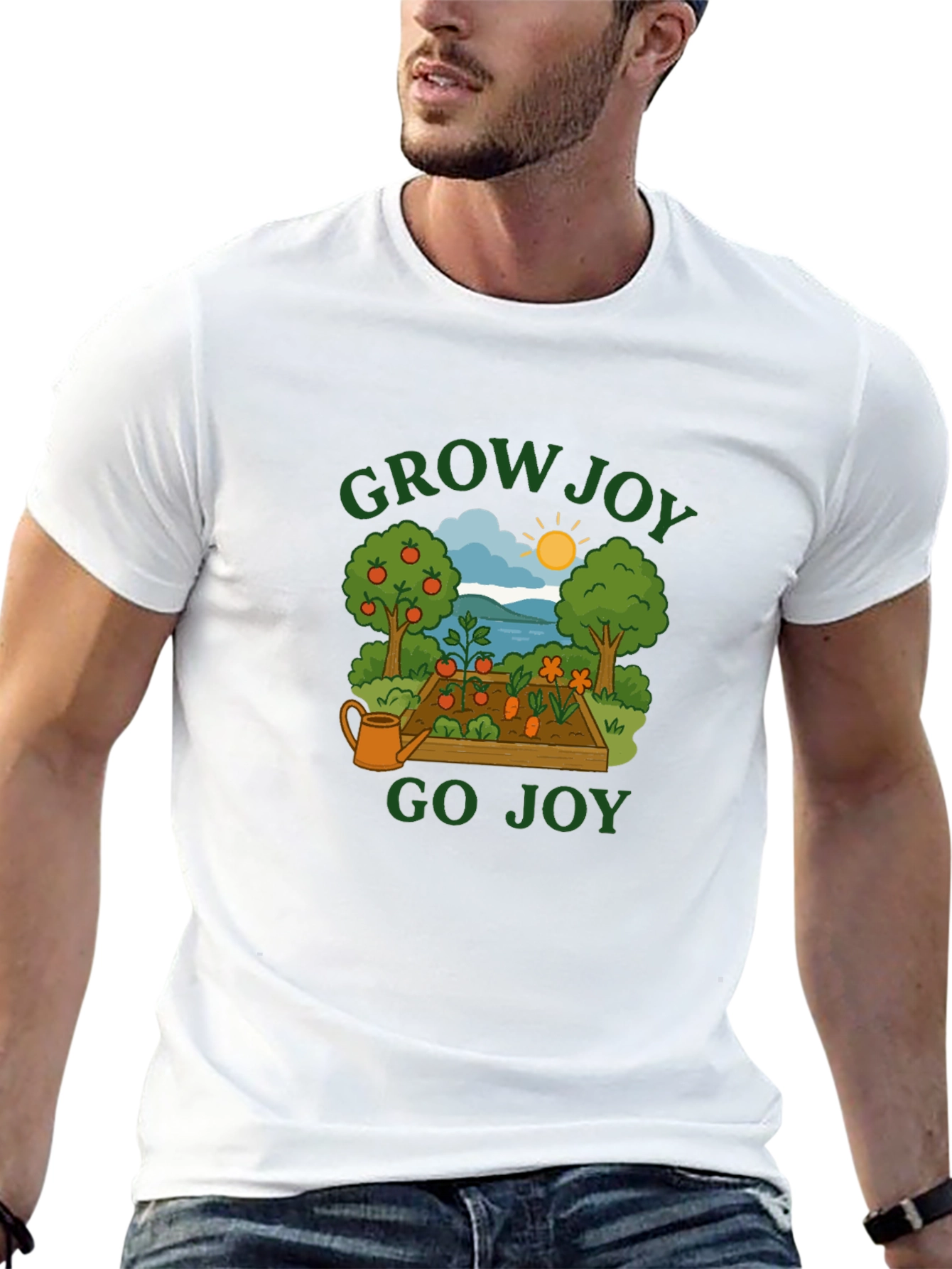 Grow Joy Go Joy Graphic T-Shirt