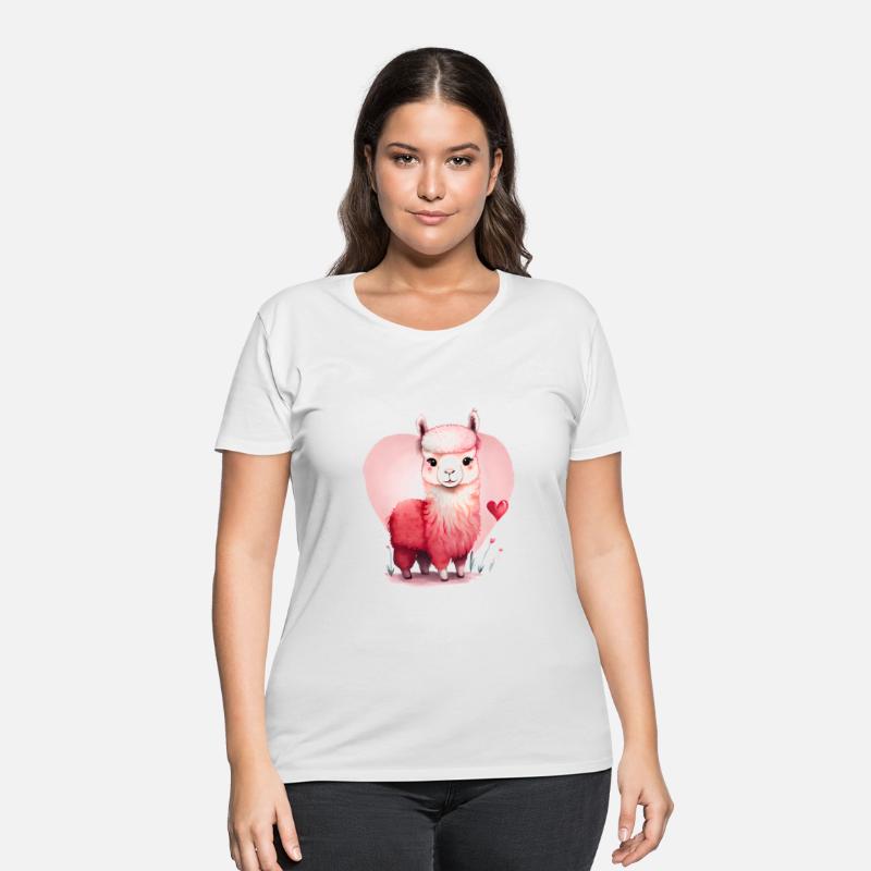 All you need is love with heart Llama Valentine's
