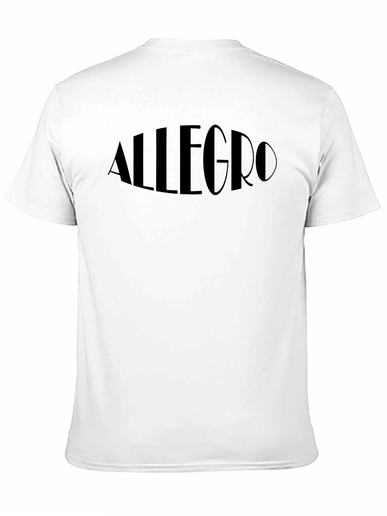 Allegro Black T-Shirt - Classic Comfort Fit