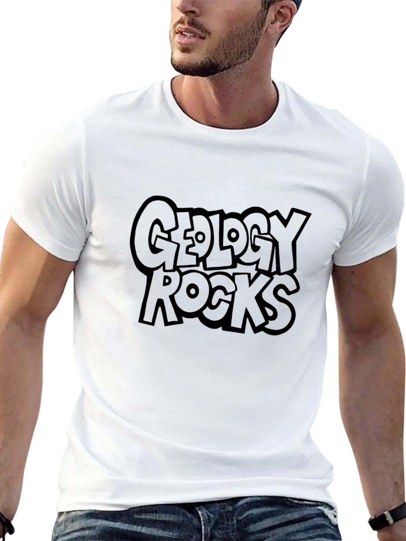 Geology Rocks Black T-Shirt Graphic Tee