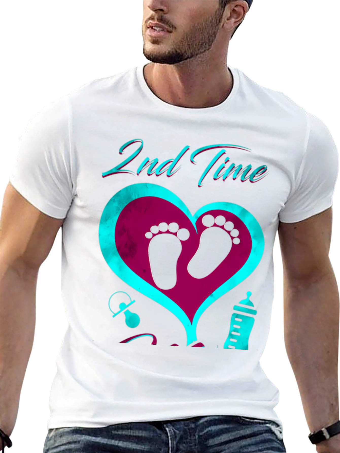 2nd Time Baby Announcement Shirt