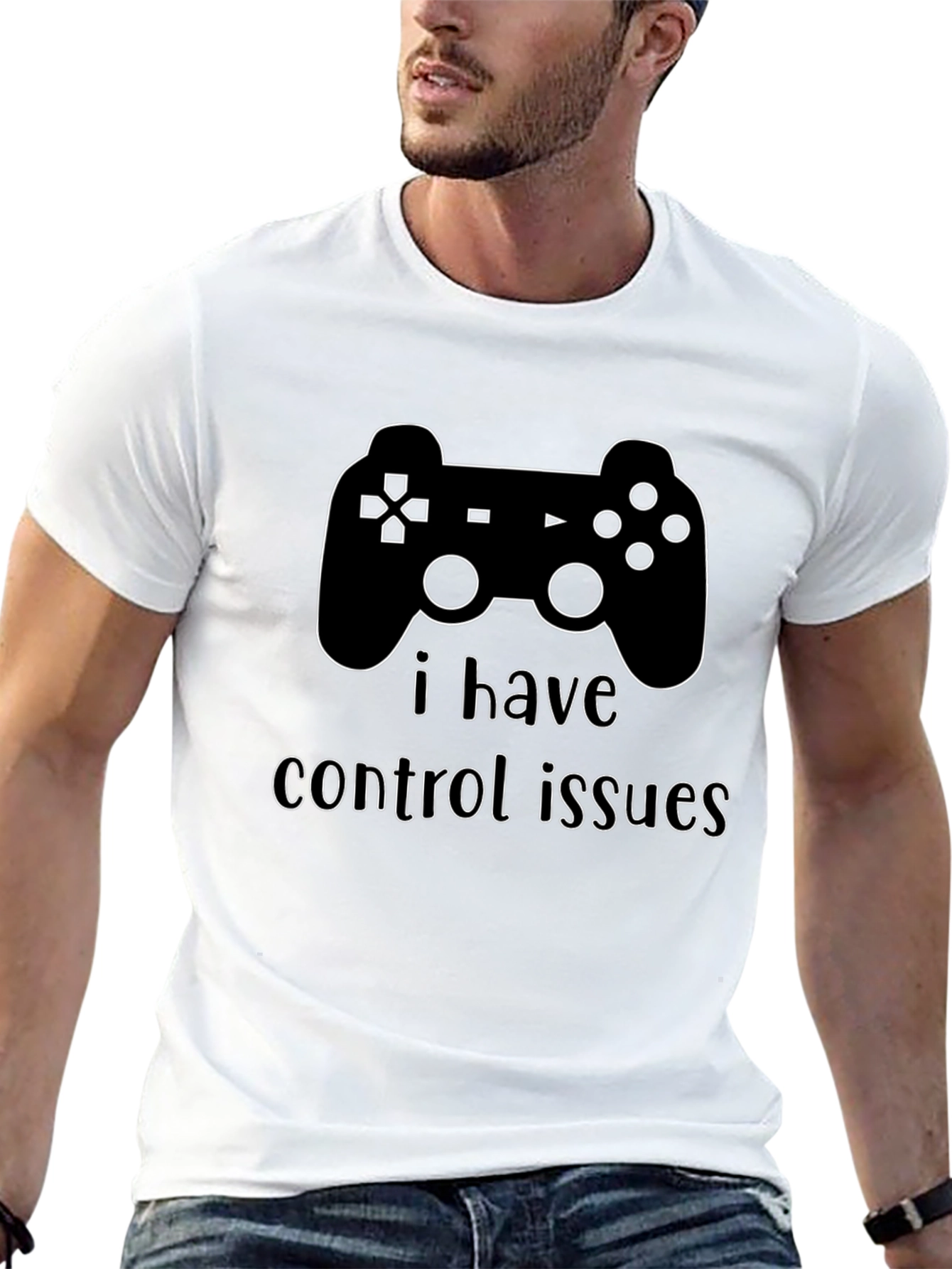 Gaming Humor T-Shirt: I Have Control Issues