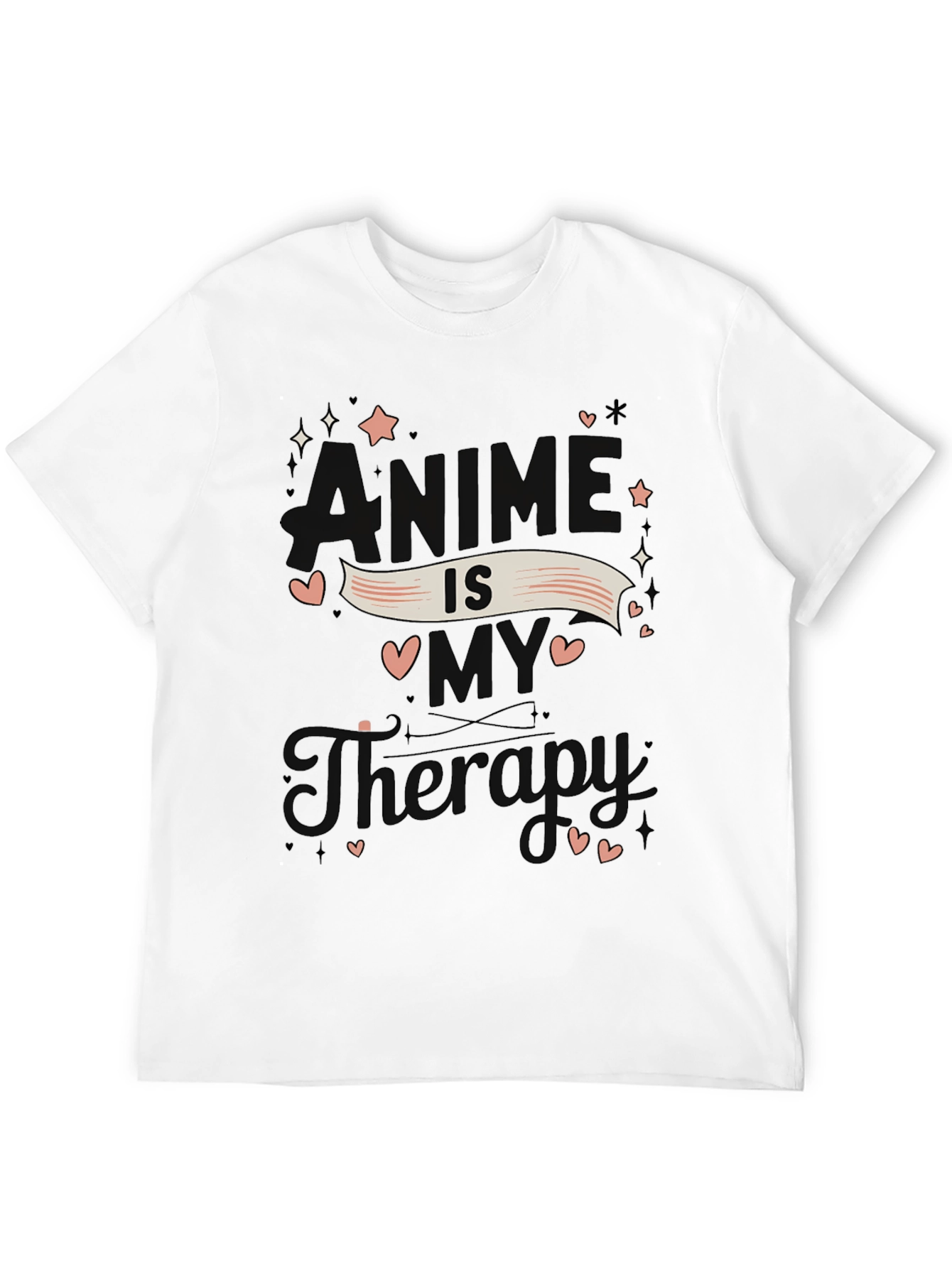 Anime Is My Therapy Graphic Tee