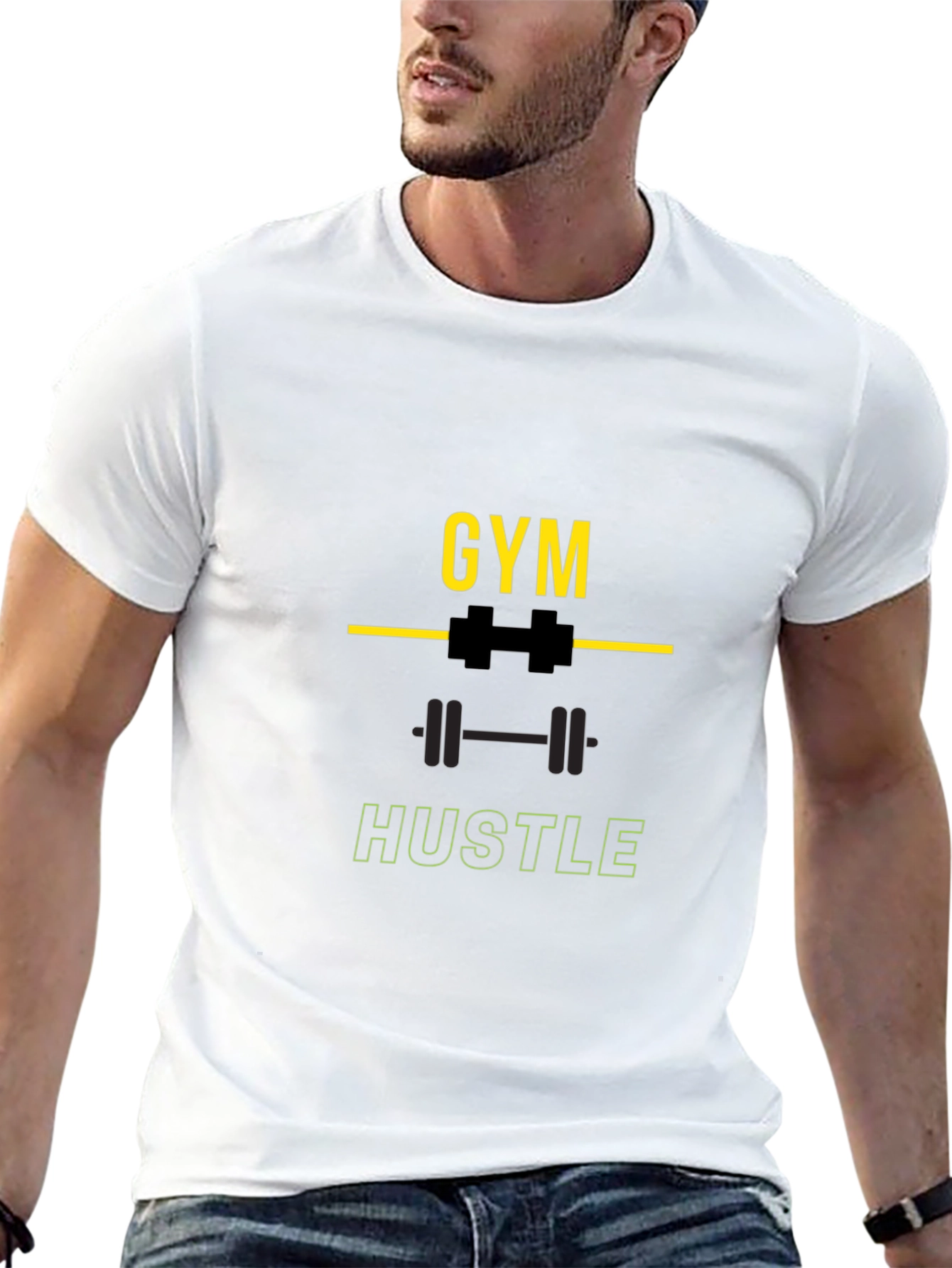 Gym Hustle Black T-Shirt