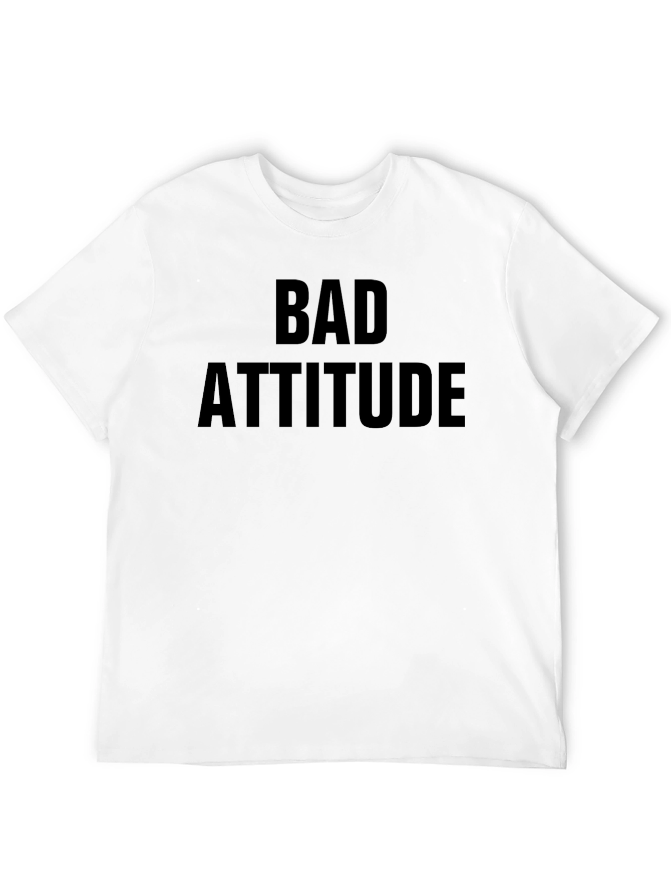 Bad Attitude Black Graphic Tee