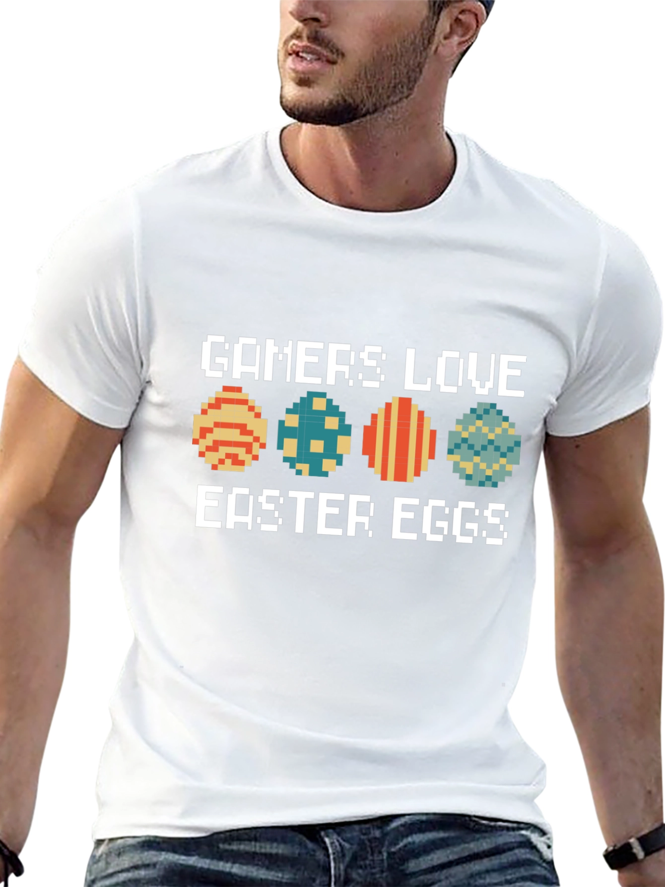 Gamers Love Easter Eggs T-Shirt