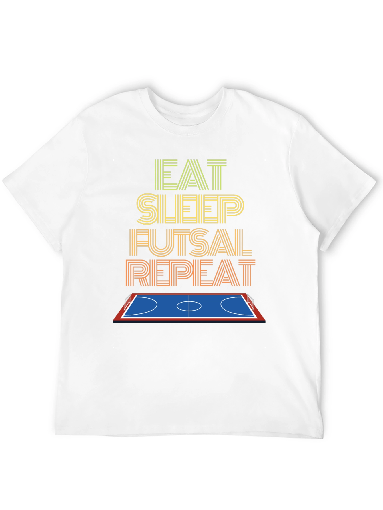 Eat Sleep Futsal Repeat T-Shirt