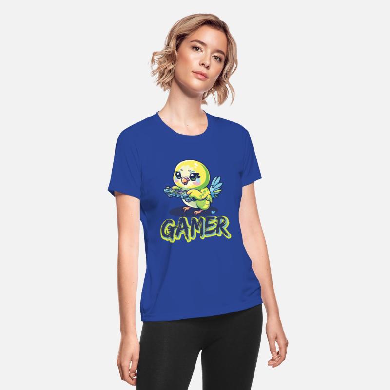 Gaming Budgie Gamer Bird Video Game