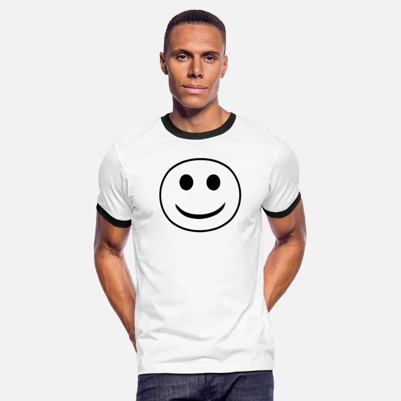 Happy and sad smiley
