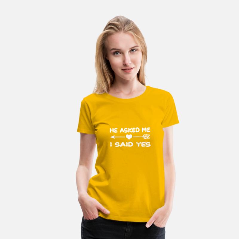 He Asked Me And I Said Yes Romantic Couples Matchi