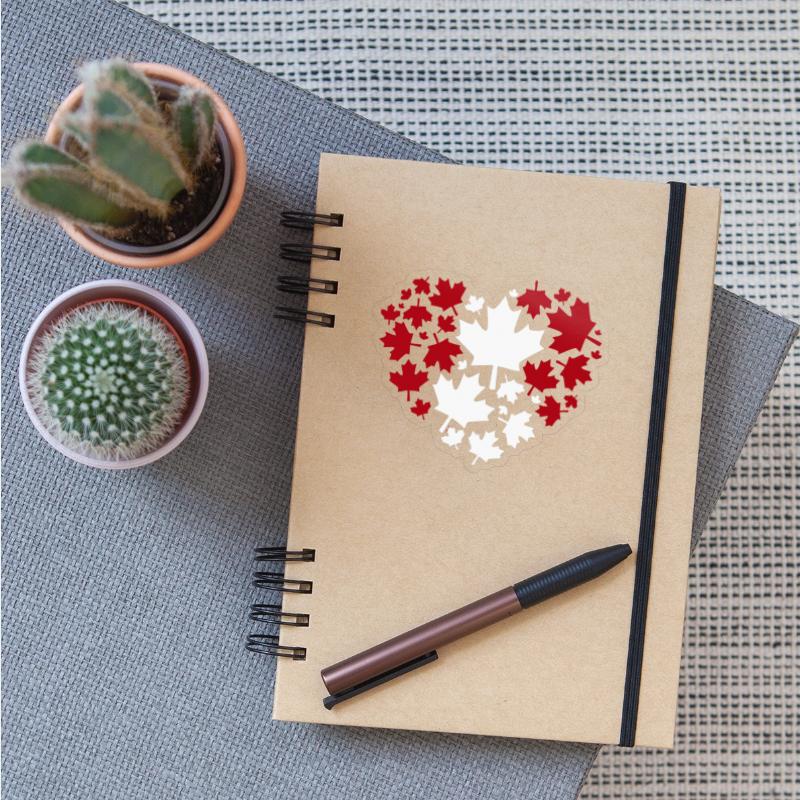 Heart-Shaped Maple Leaf Pattern