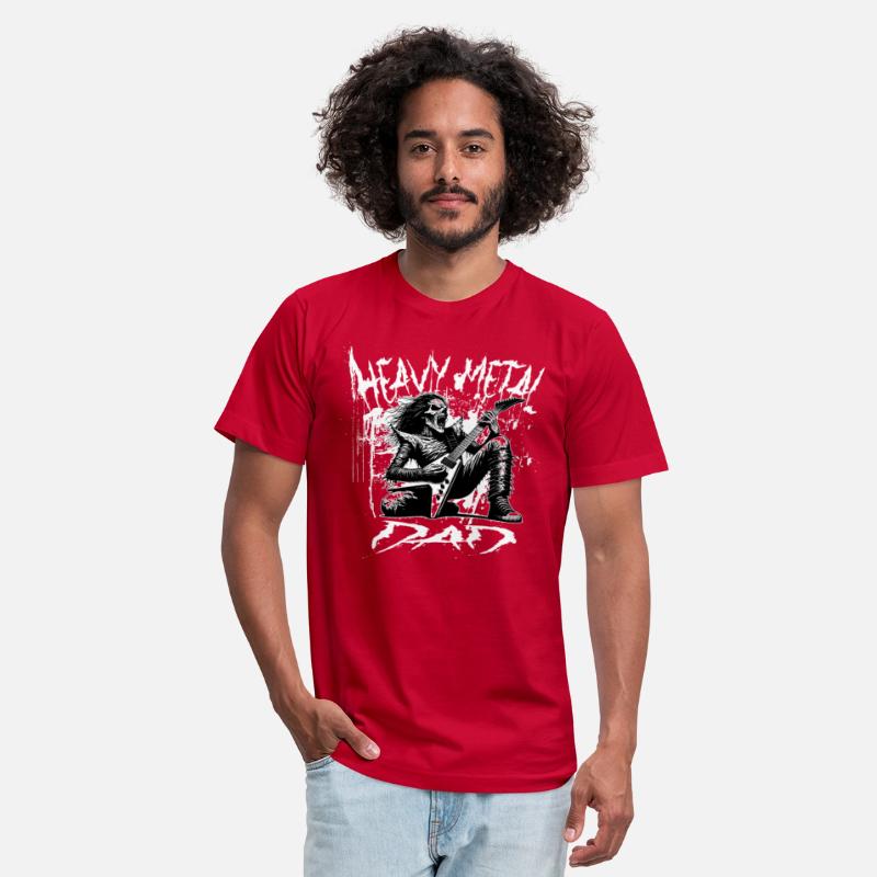 Heavy Metal Dad Fatherhood Anthem Tee