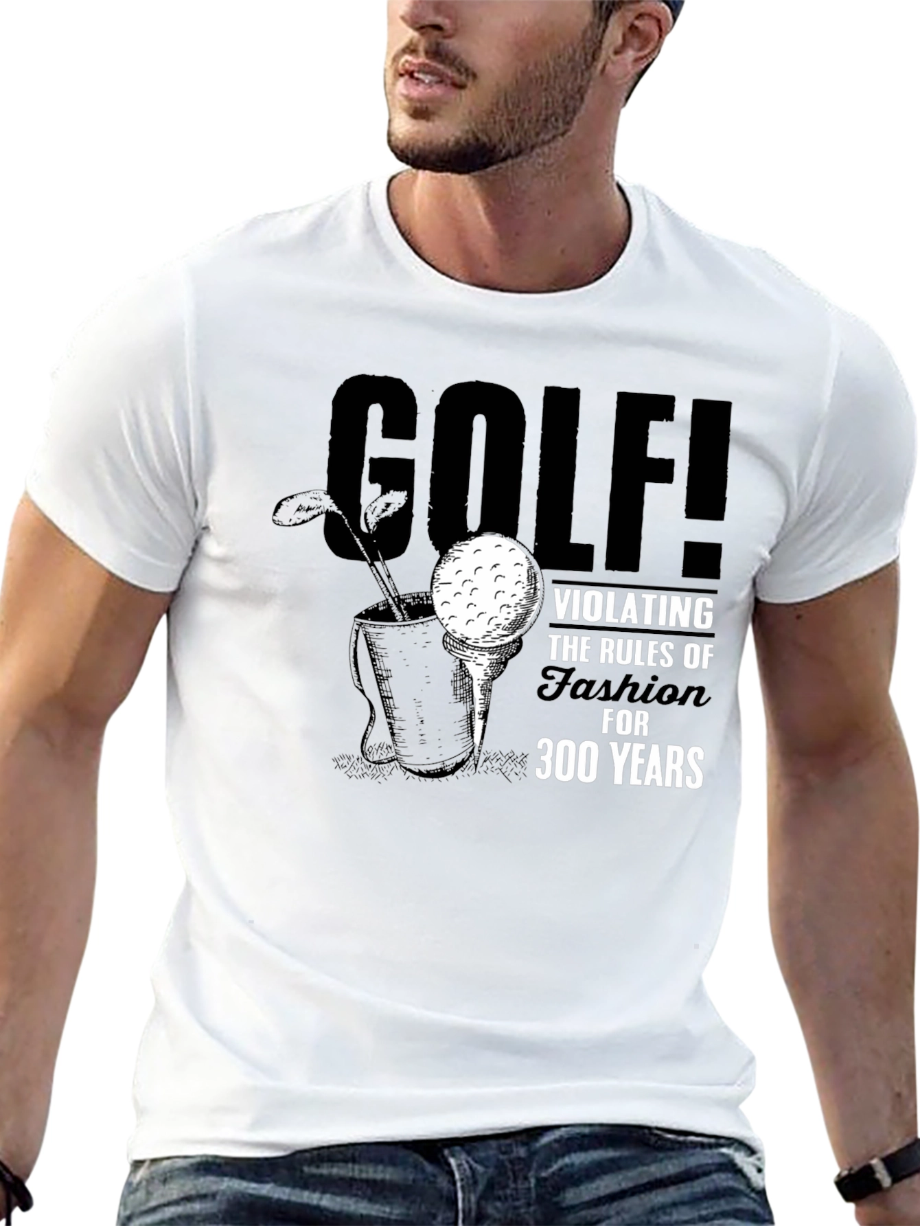 Golf Fashion Rules T-Shirt - Humorous Golf Apparel