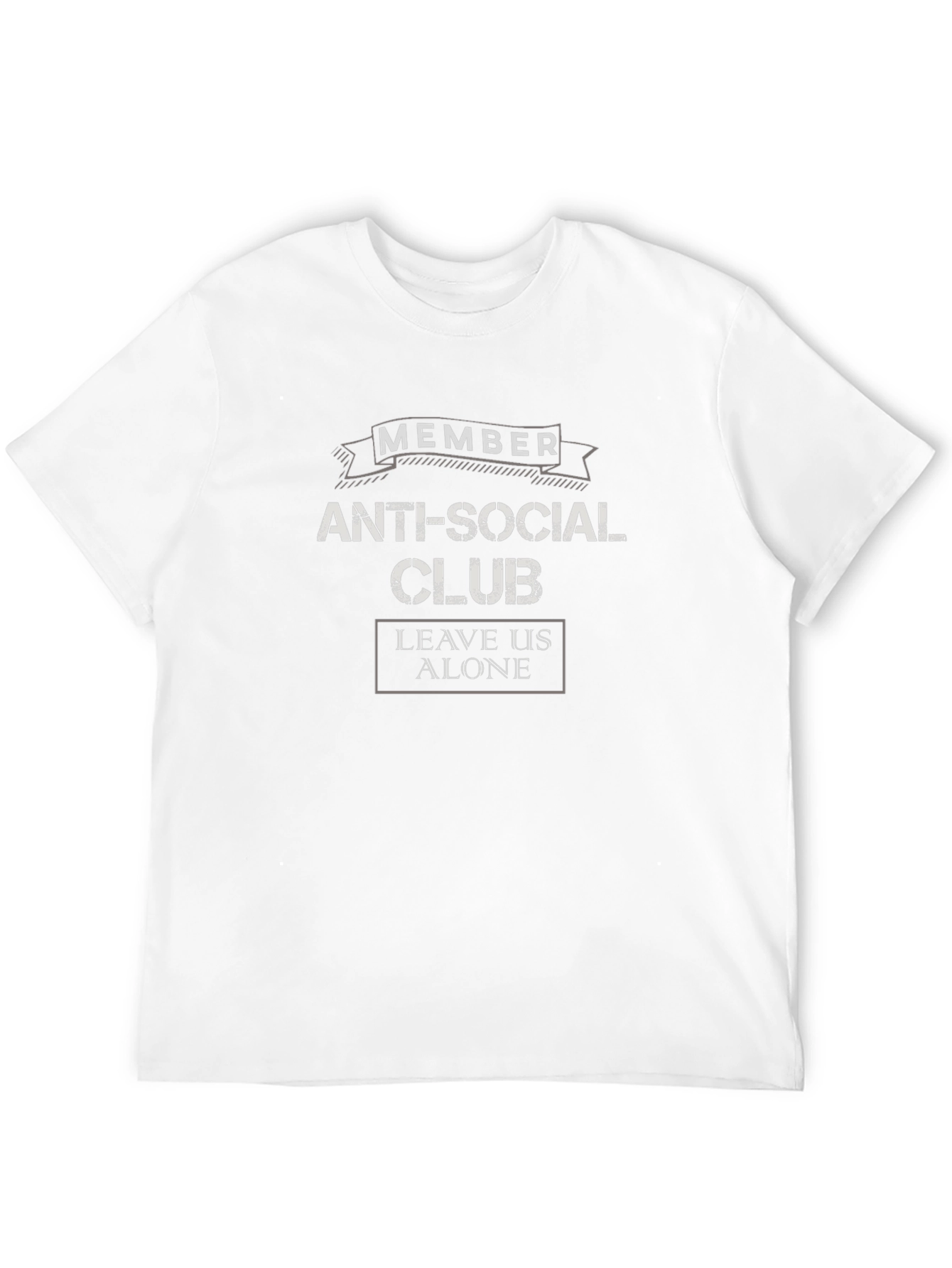 Anti-Social Club Member Black T-Shirt