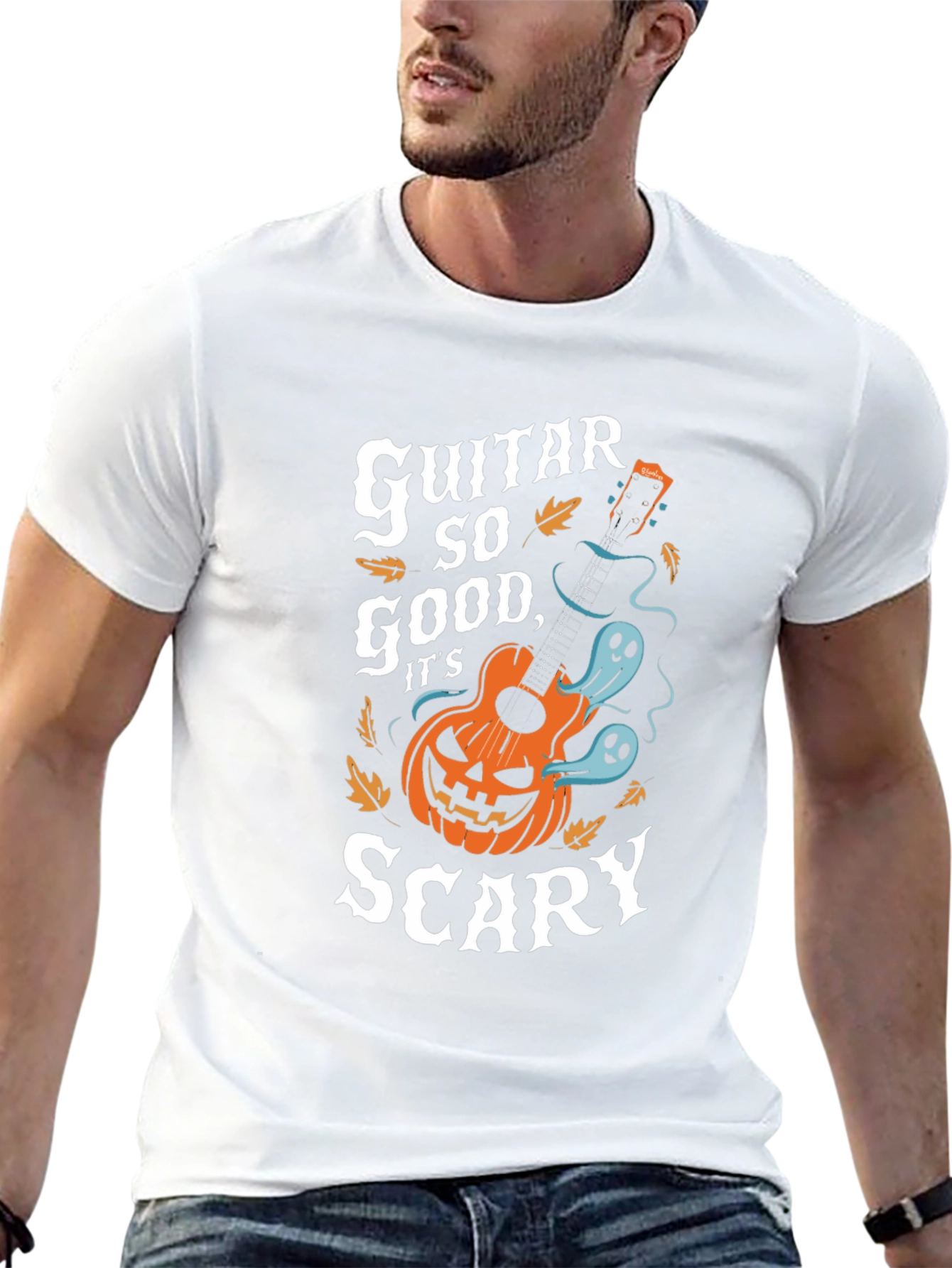 Guitar So Good Its Scary Halloween T-Shirt