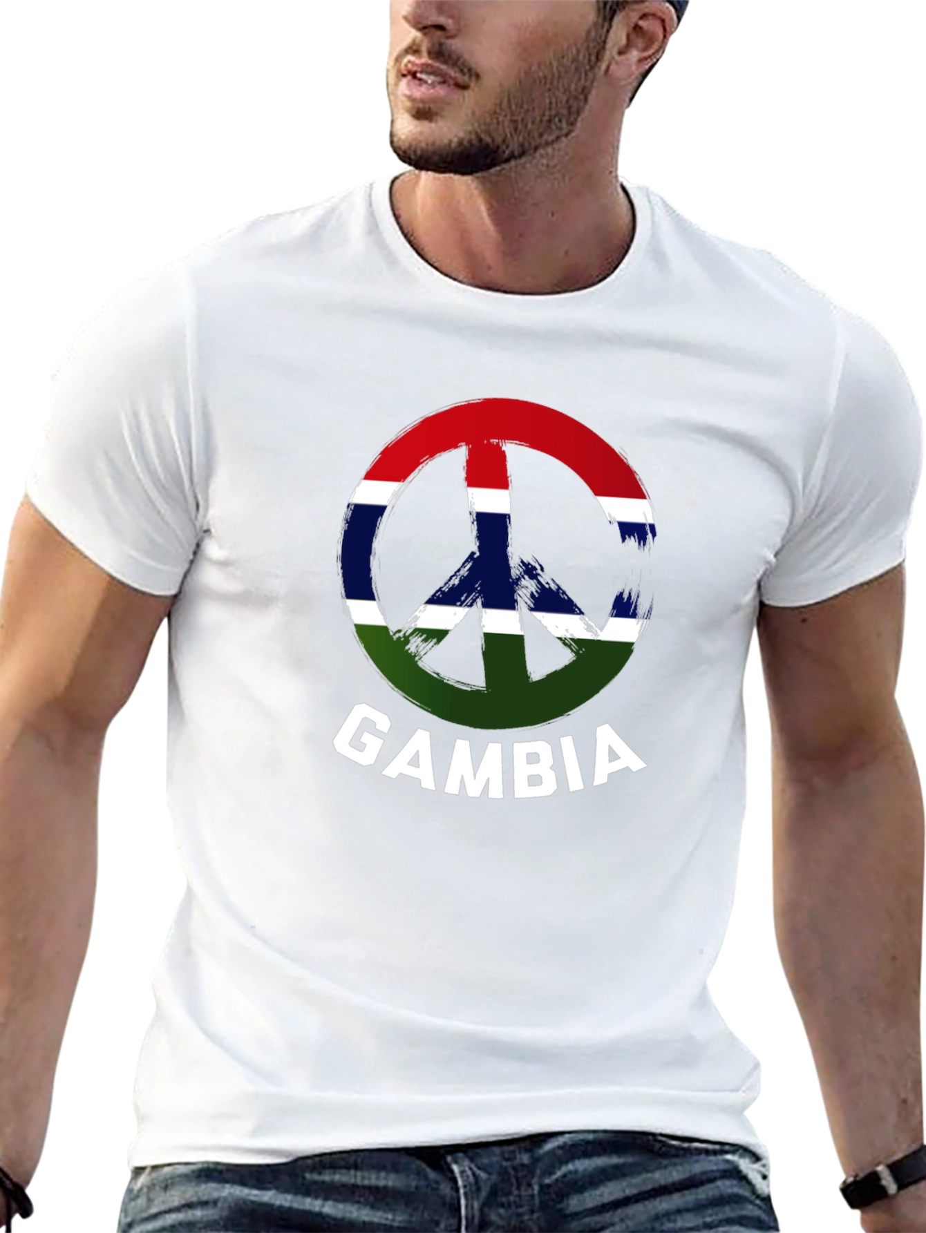 Gambia Peace Sign T-Shirt