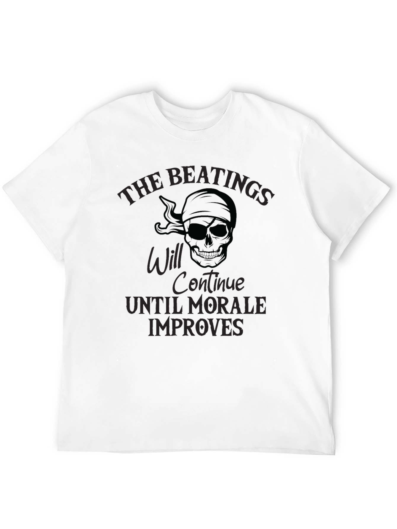 Beating Skull Humor T-Shirt