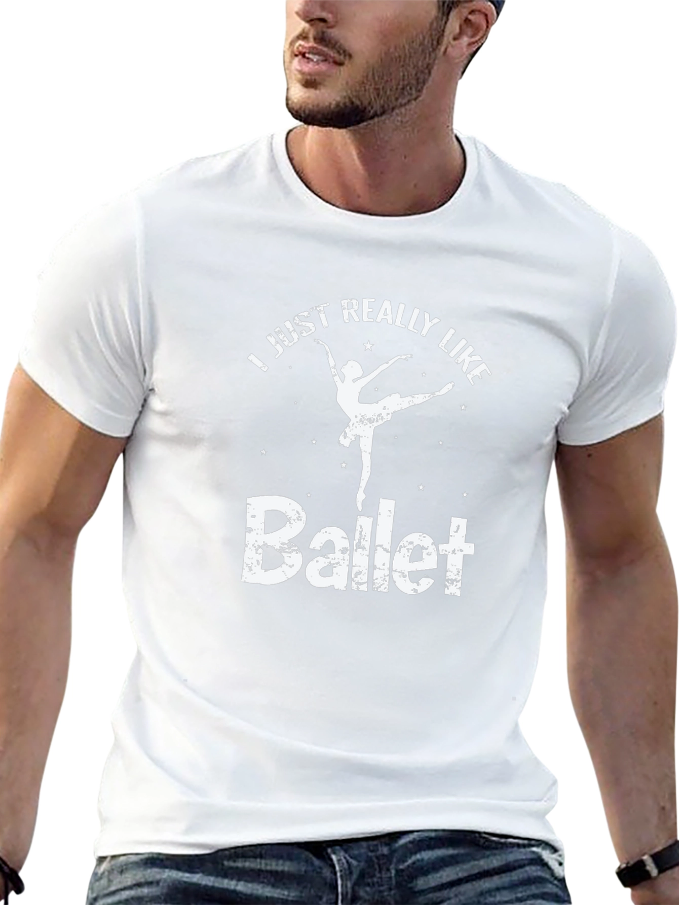 Ballet Lovers Graphic T-Shirt - Black