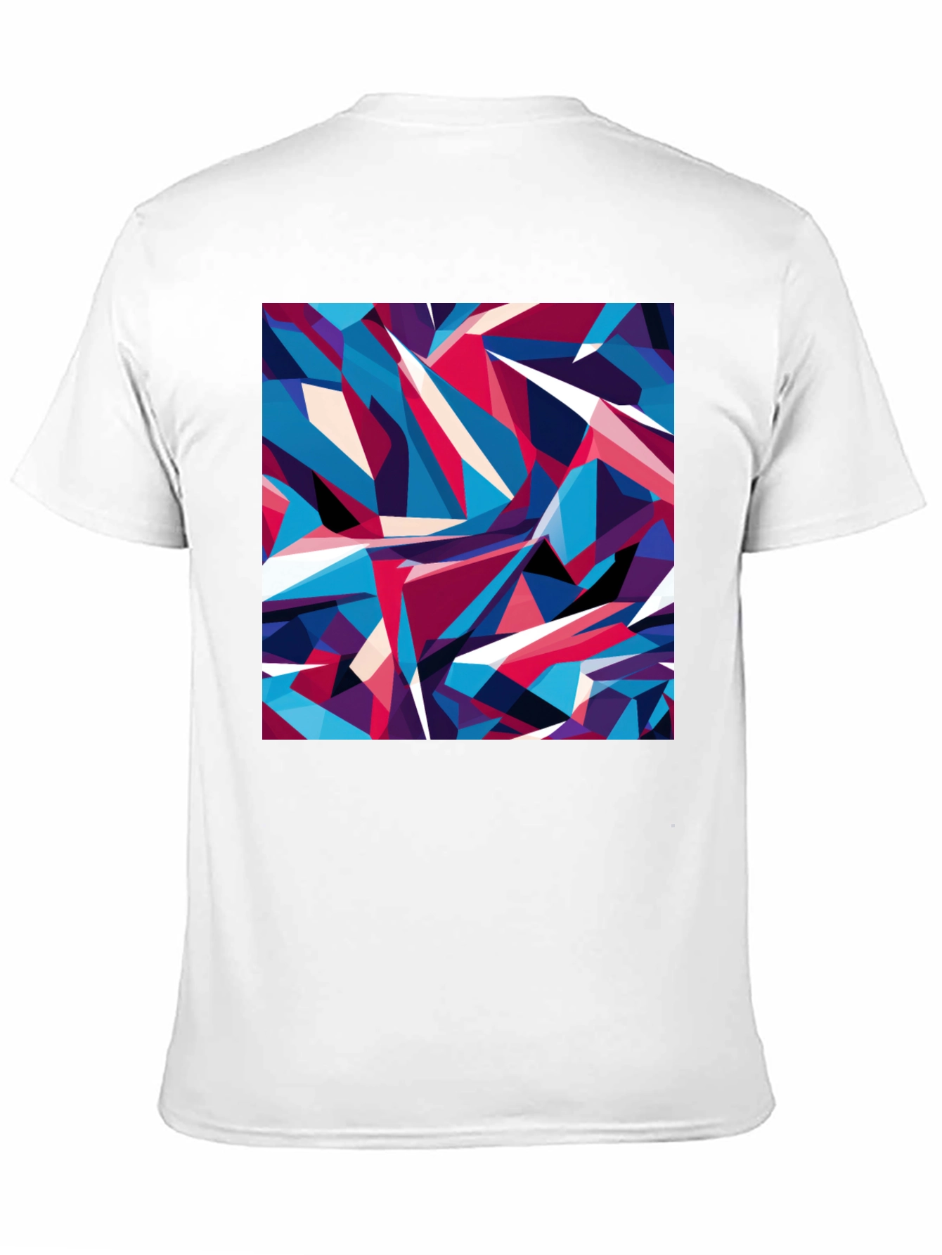 Geometric Abstract T-Shirt - Modern Art Tee