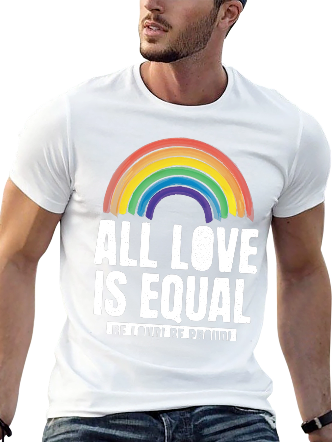 All Love is Equal Rainbow Pride T-Shirt