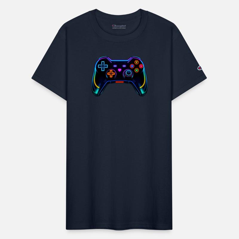 Neon Gaming Controller Design