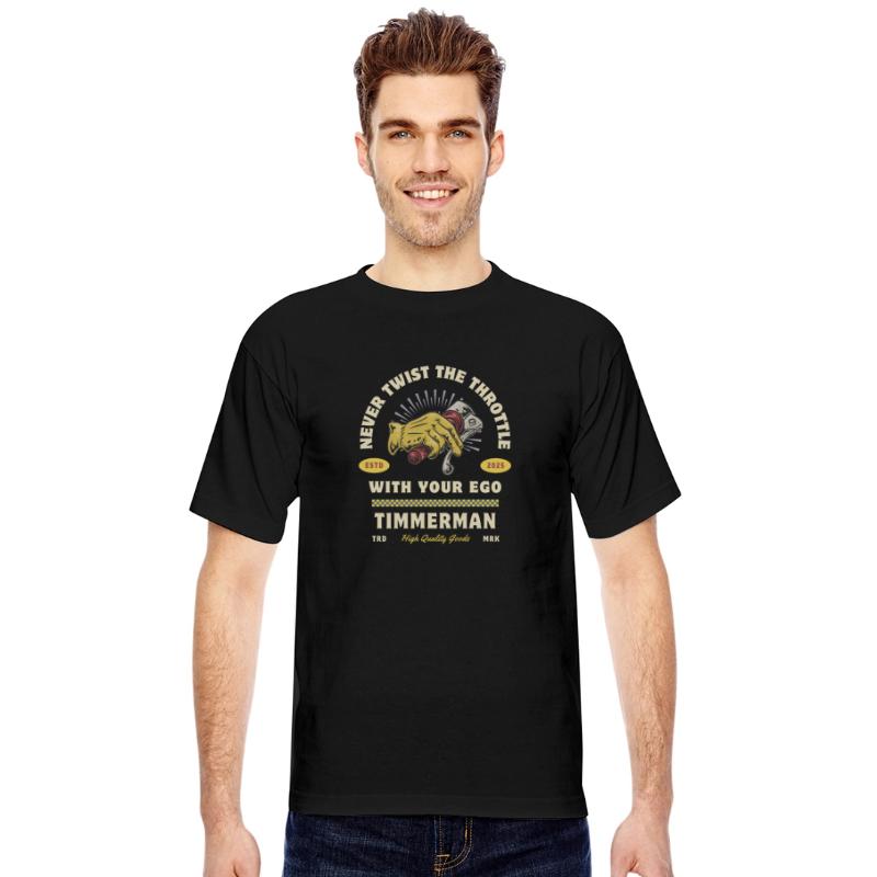 Never Twist the Throttle Tee – Ride with Control