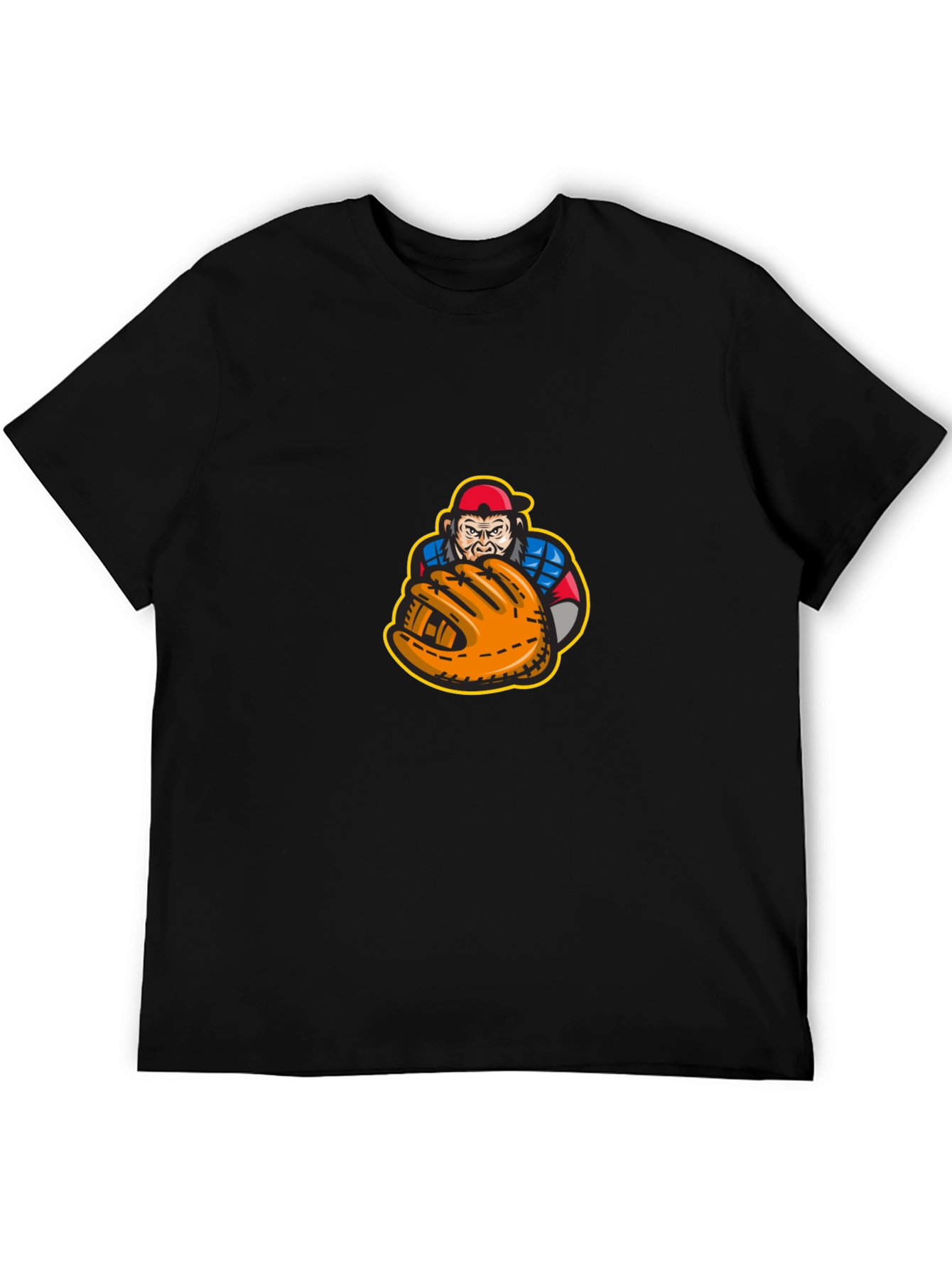 Baseball Ape T-Shirt - Catching Greatness