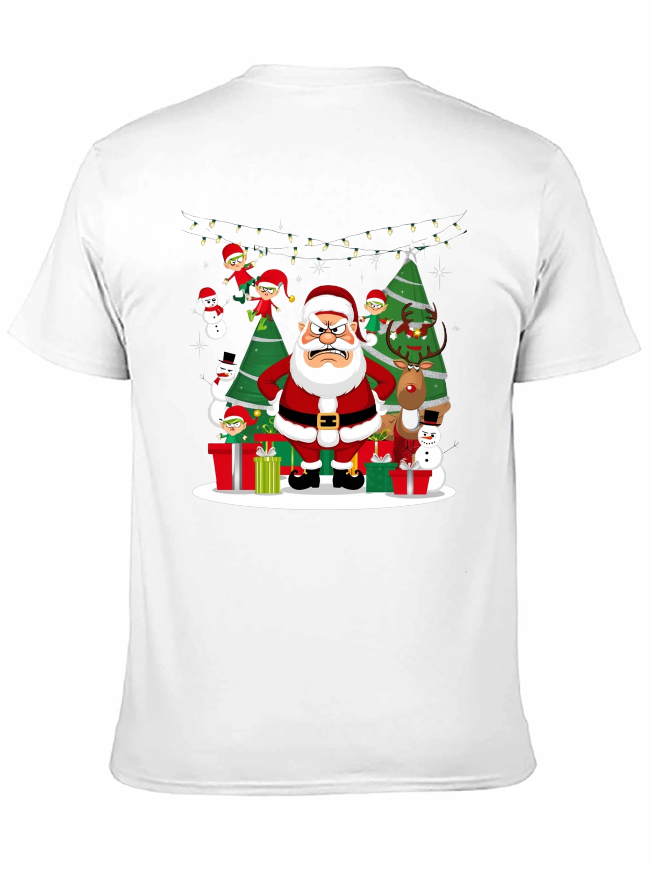 Grumpy Santa Christmas T-Shirt