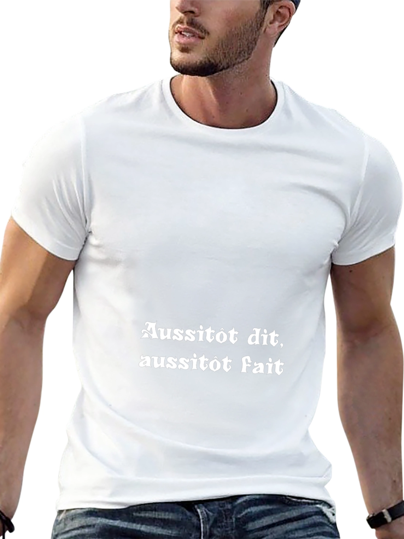 Aussitôt Dit Aussitôt Fait Graphic Tee