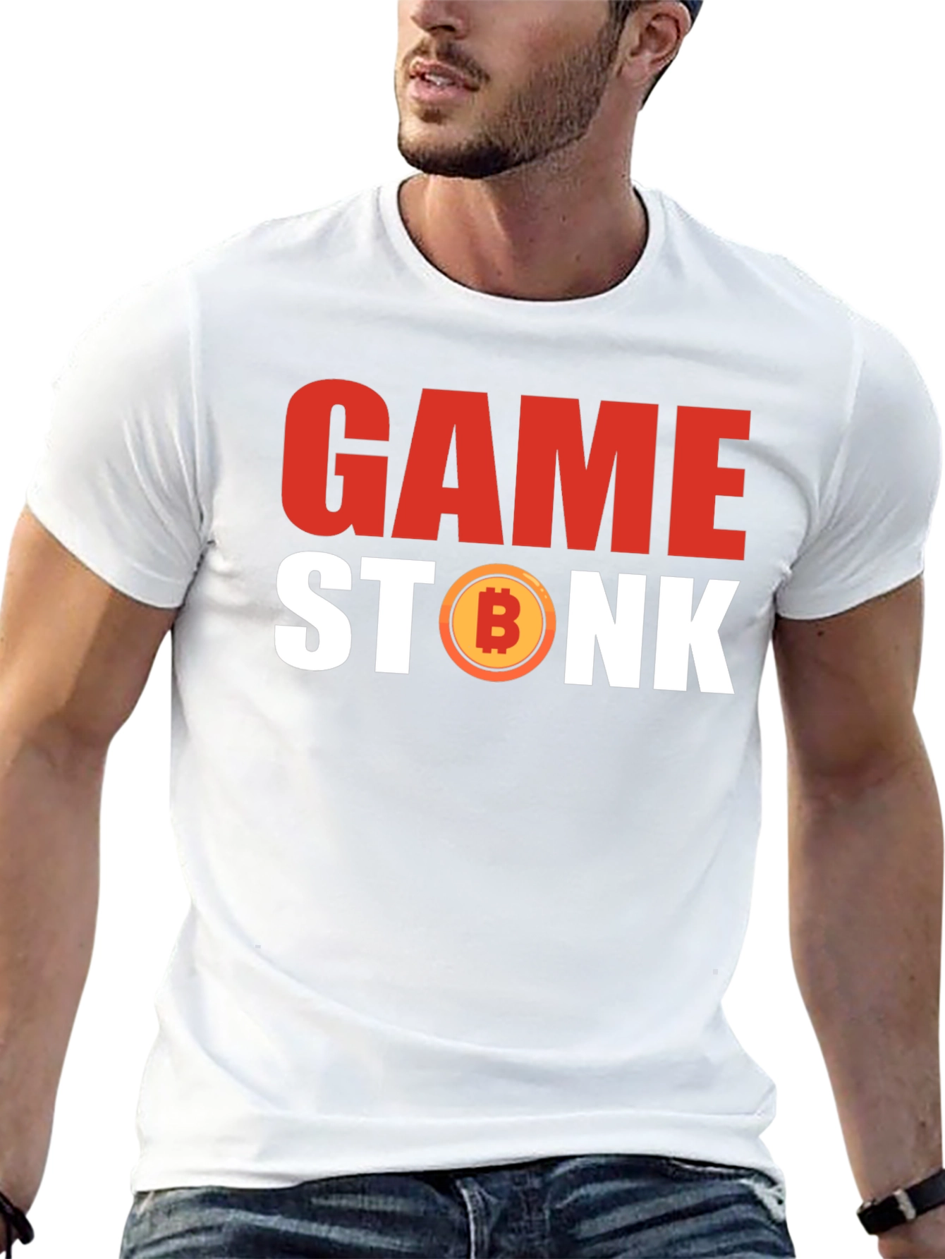 GameStonk Bitcoin Crypto Meme T-Shirt