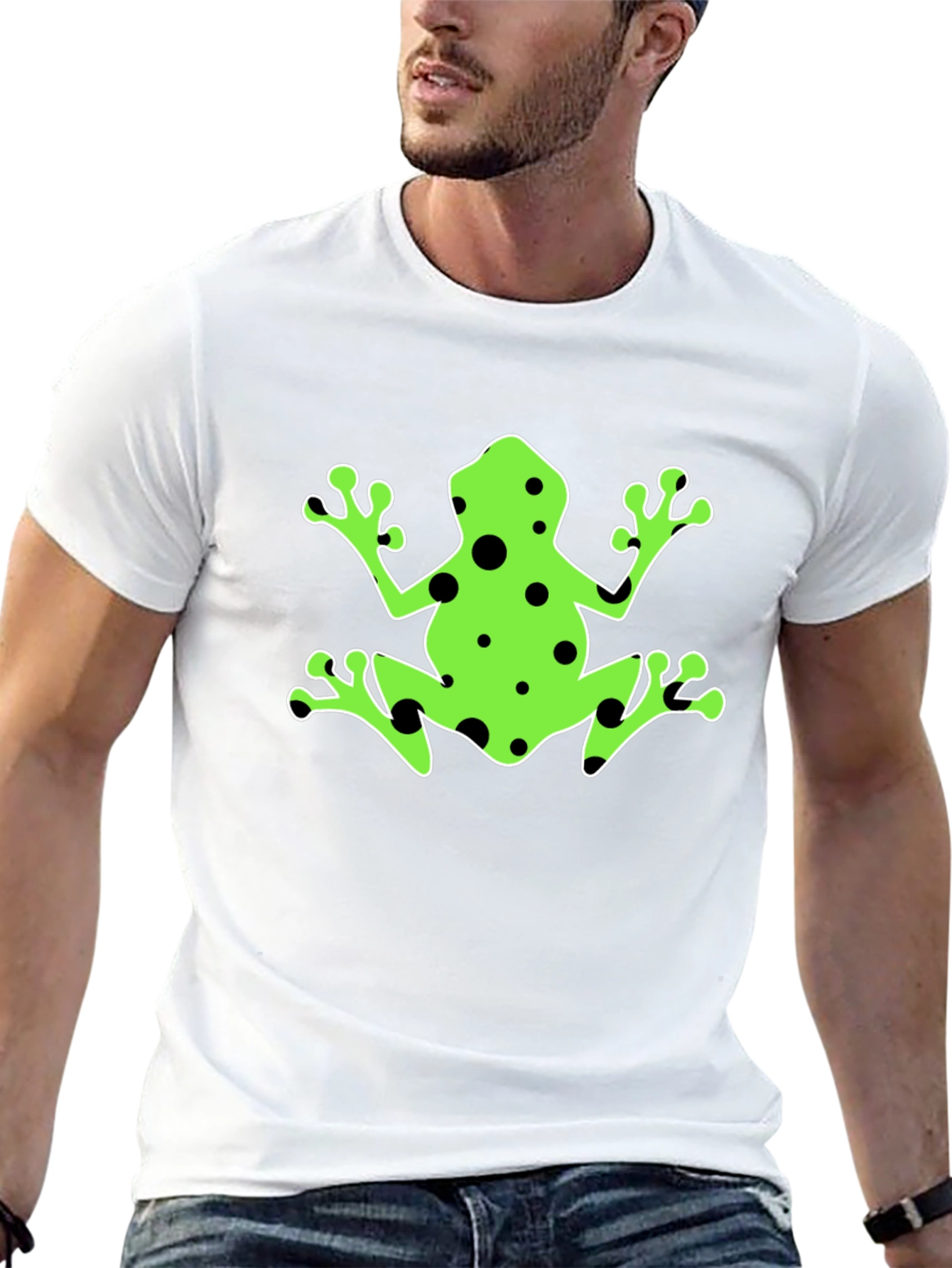 Frog Graphic Black T-Shirt