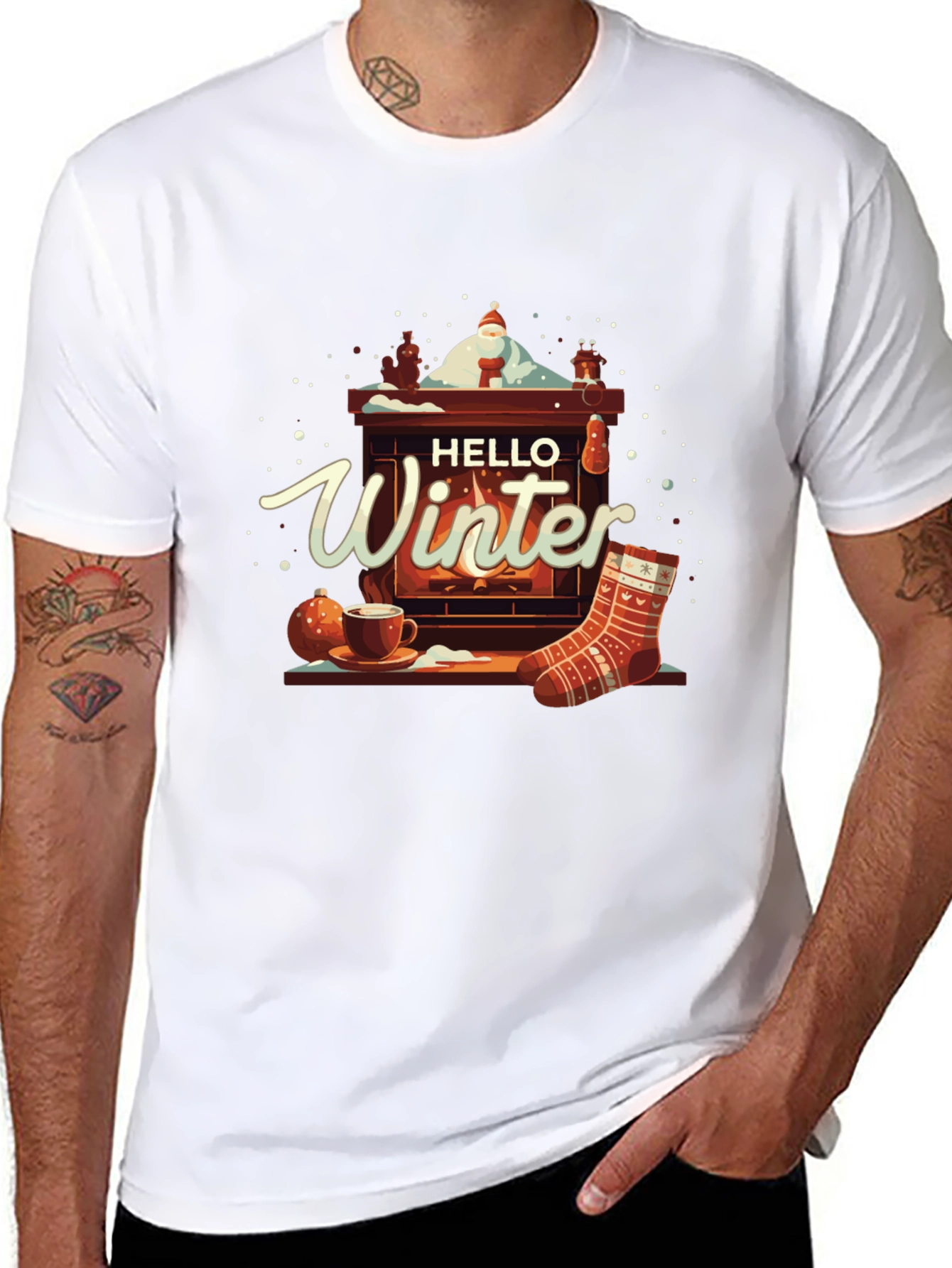 Hello Winter Graphic Tee