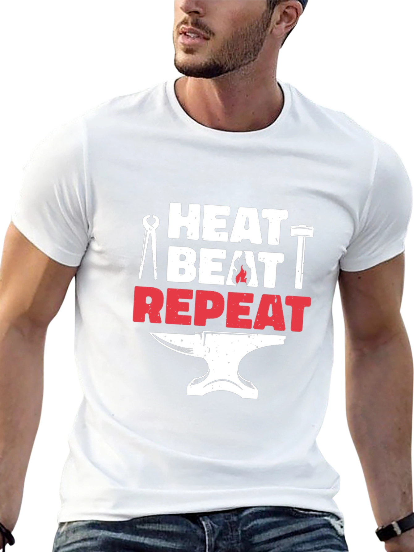 Heat Beat Repeat Blacksmith T-Shirt