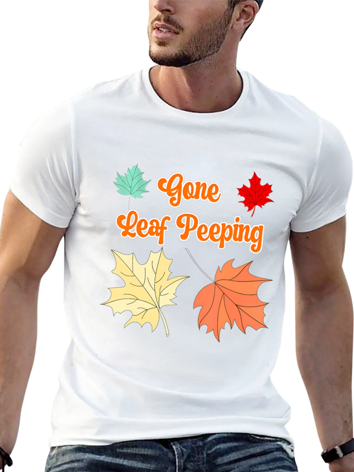 Gone Leaf Peeping T-Shirt Fall Autumn