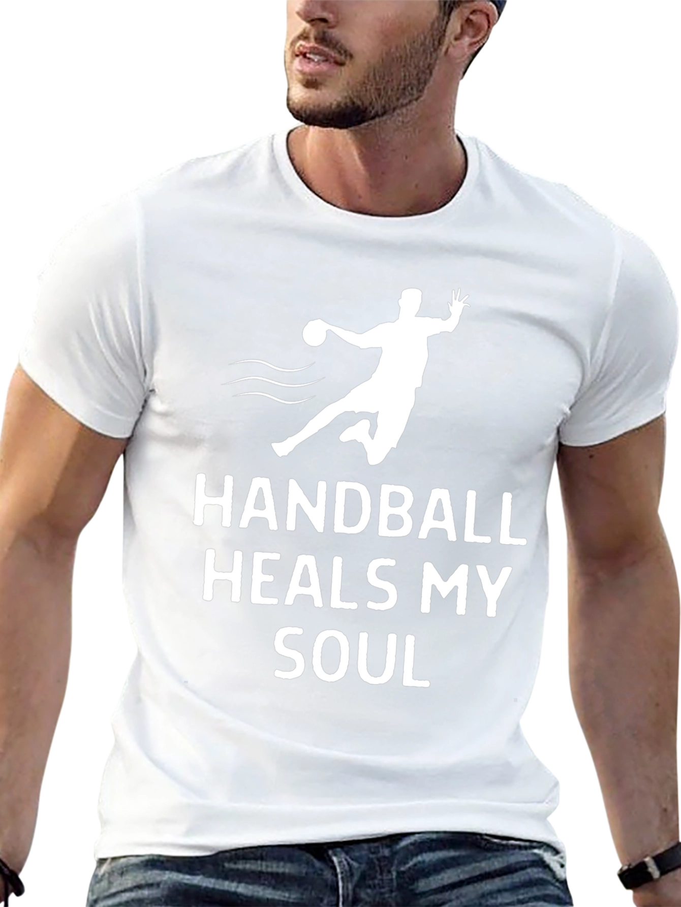 Handball Heals My Soul Graphic T-Shirt