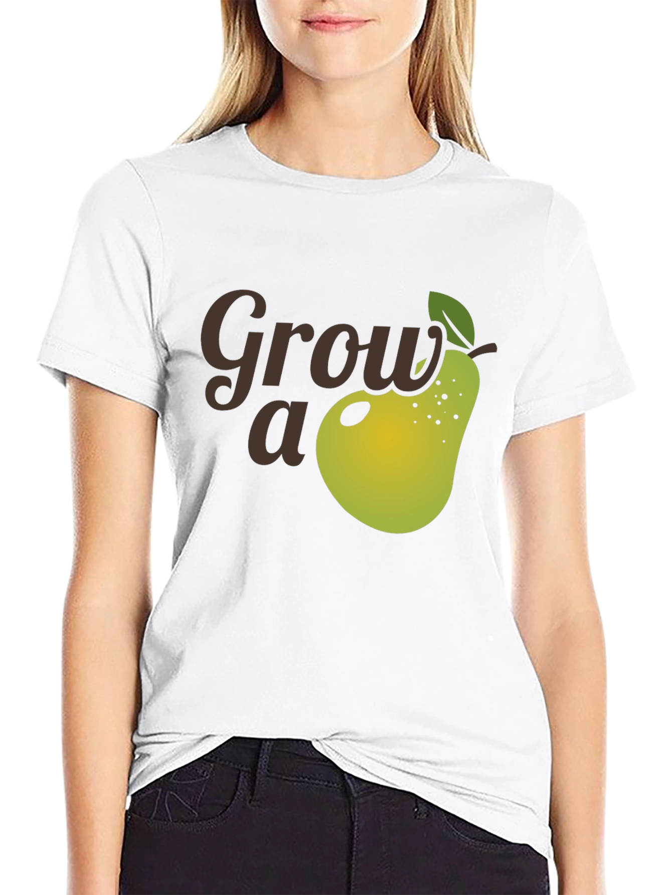 Grow a Pear Funny Graphic Tee