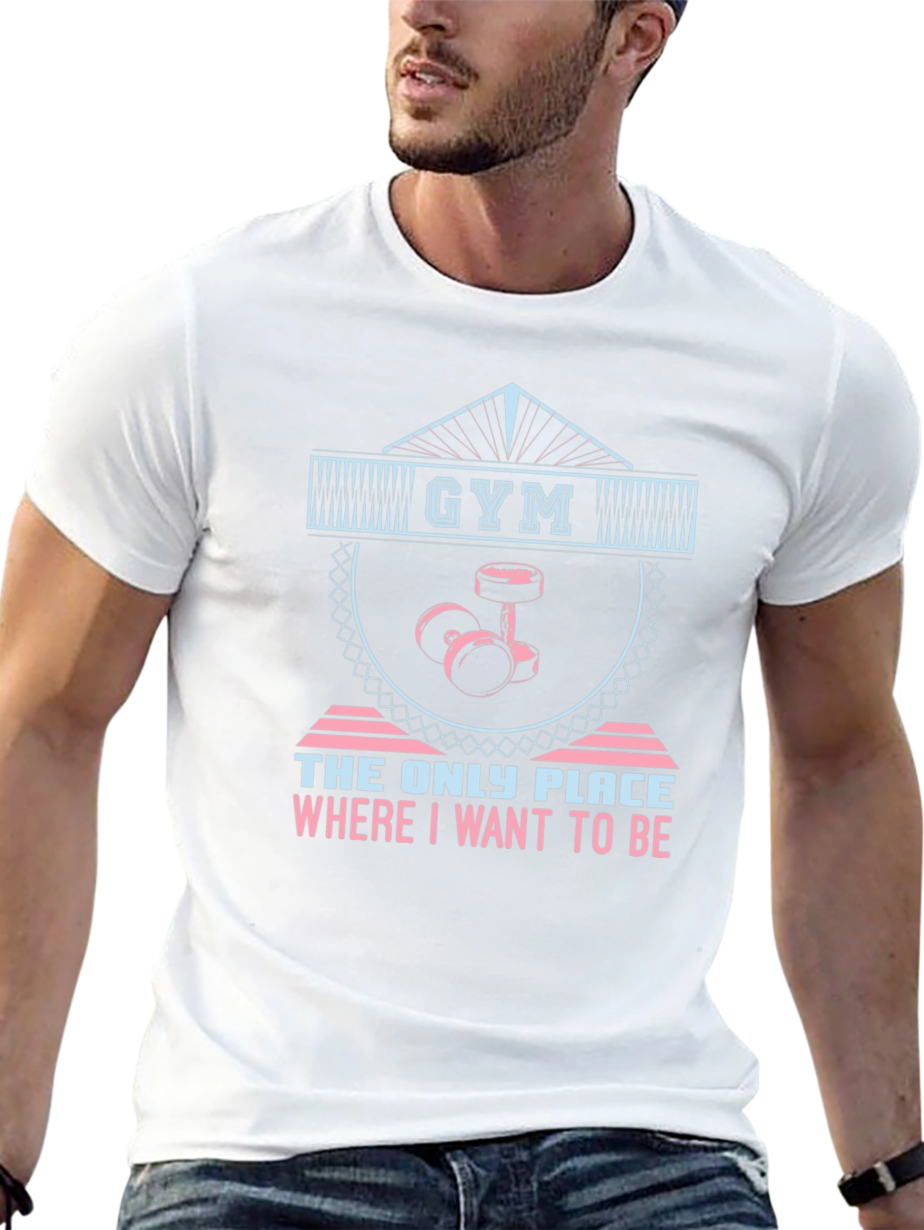 Gym Lover Graphic Tee - Workout Motivation Shirt