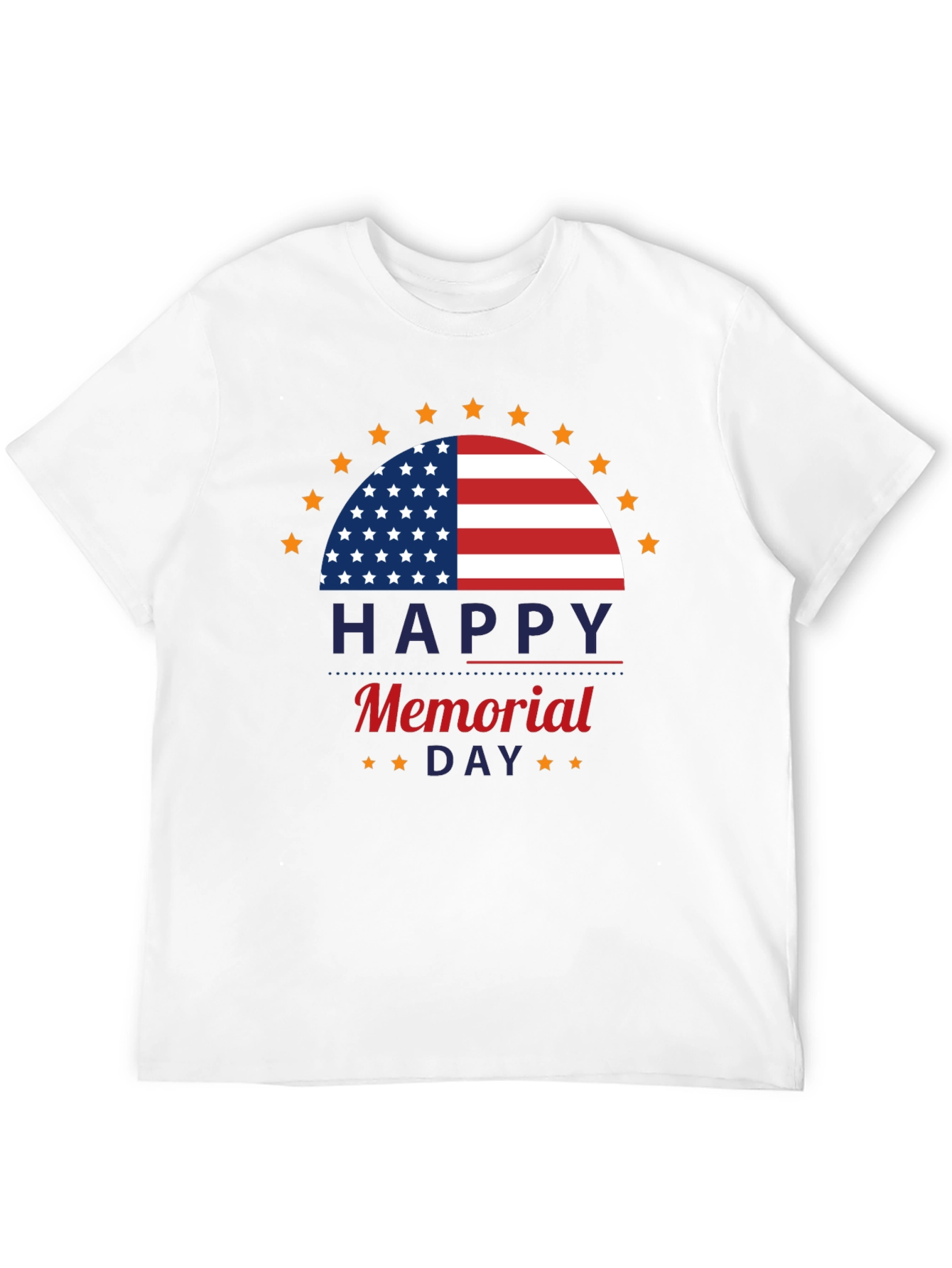 Happy Memorial Day Patriotic T-Shirt