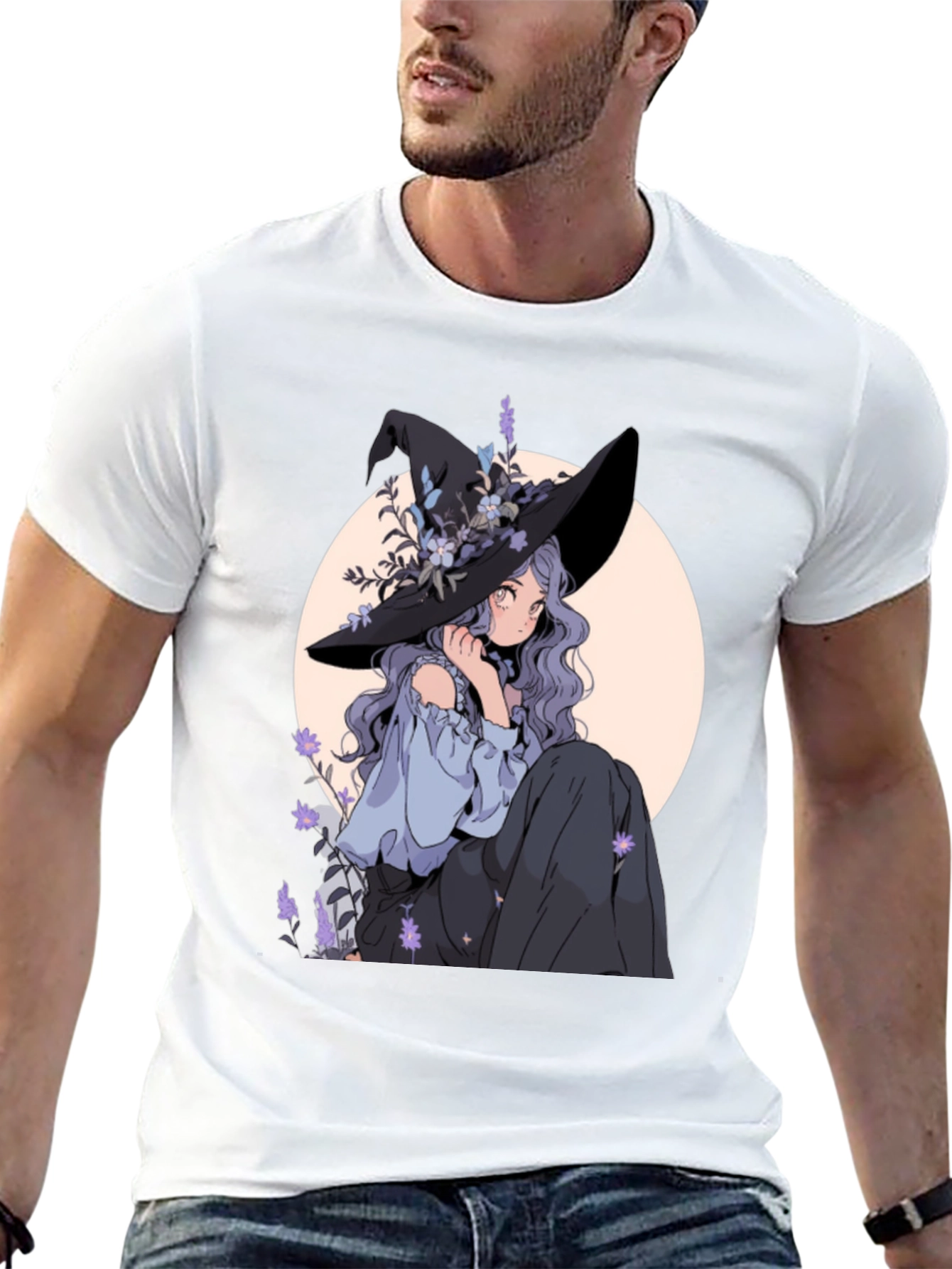 Anime Witch T-Shirt - Kawaii Design